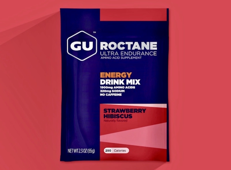 GU Roctane Energy Drink Mix-65g strawberyy/hibiscus -  (Strawberry-Hibiscus)