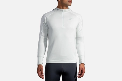 Brooks Notch Thermal Hoodie - férfi (Icy Grey) kép