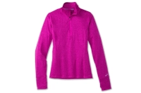 Brooks Brooks Dash 1/2 Zip - női (Heather Magenta) thumbnail