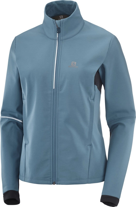 Salomon AGILE SOFTSHELL JKT W - női (Mallard Blue)