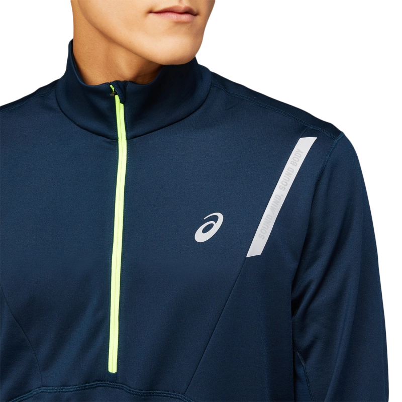 Asics LITE-SHOW WINTER 1/2 ZIP TOP - férfi (400)