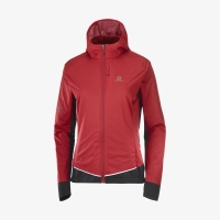 Salomon Light Shell JKT W - női (Red Chili) thumbnail