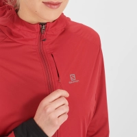 Salomon Light Shell JKT W - női (Red Chili) thumbnail