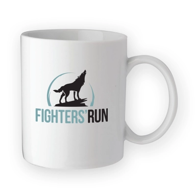 Fighters Run bögre Farkas - (fehér) kép