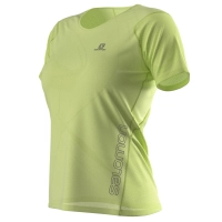 Salomon Sense Aero SS Tee W - női (Sunny Lime) thumbnail