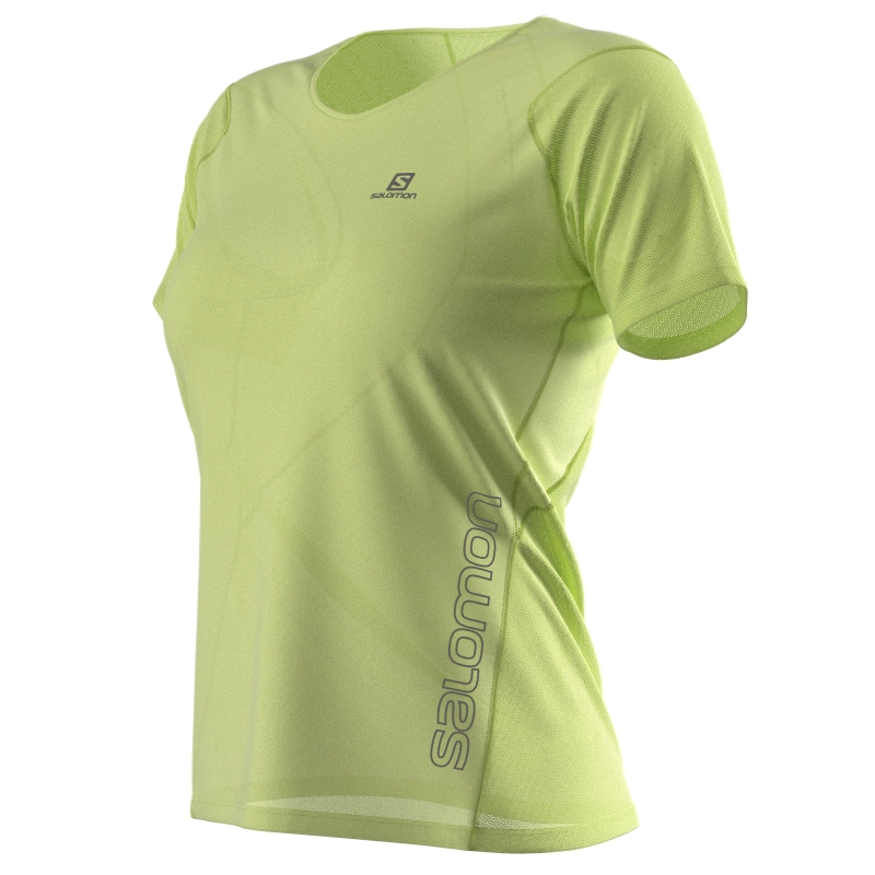 Salomon Sense Aero SS Tee W - női (Sunny Lime)