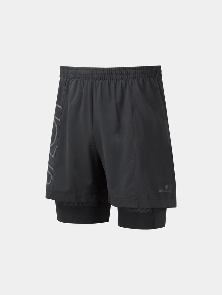 Ronhill Men's Tech Marathon Twin Short - férfi (009)