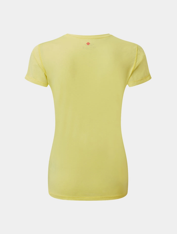 Ronhill Womens Tech S/S Tee - női (Lemongrass/Hot Pink)