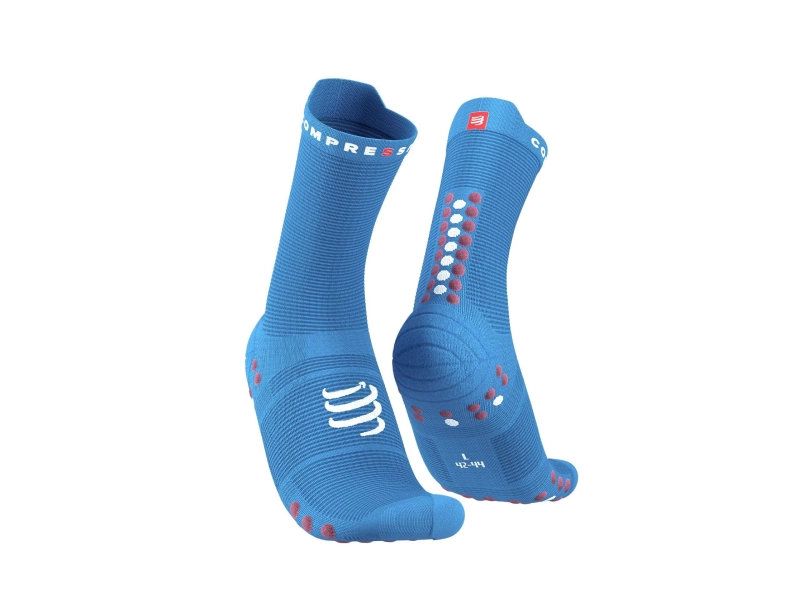 CompresSport Pro Racing Socks V4.0 Quarter - Black/Red - (906)