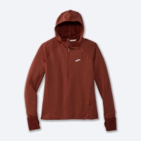 Brooks Notch Thermal Hoodie - női (Copper) thumbnail