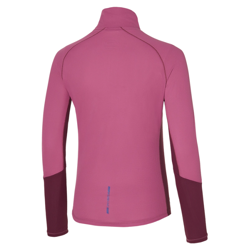 Mizuno Dryaeroflow LS tee - Magenta Haze - női (85)