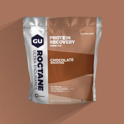 GU Roctane Protein Recovery Drink Mix-930g chocolate smoothie kép