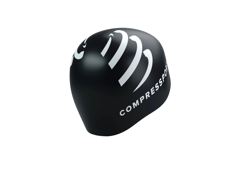 CompresSport Swim Cap (Black/White)