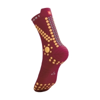 CompresSport Pro Racing Socks V4.0 Trail - Persian Red/Blazing Orange (313) thumbnail