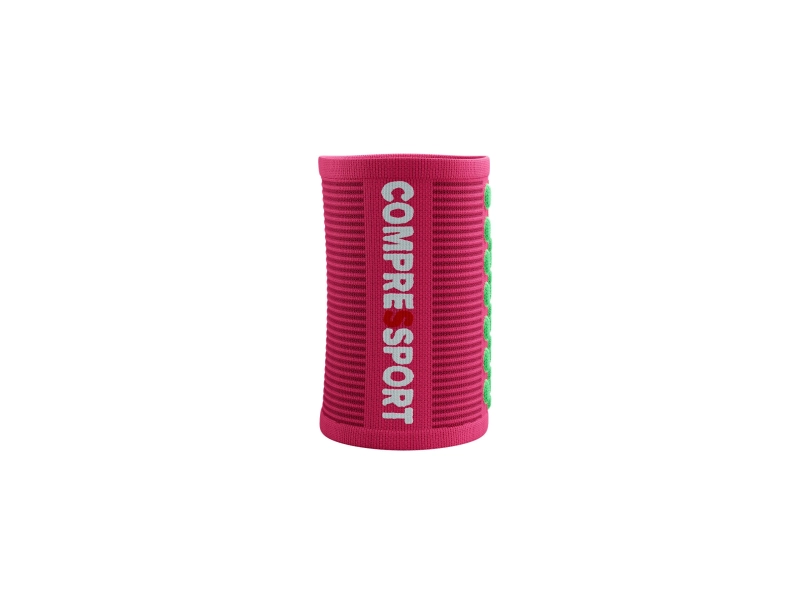 CompresSport Sweatband 3D Dots (Hot Pink/Summer Green)