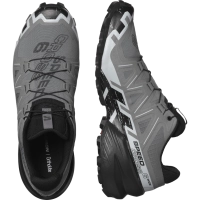 Salomon Speedcross 6 Wide - férfi (Quiet Shade/Black/Pearl Blue) thumbnail