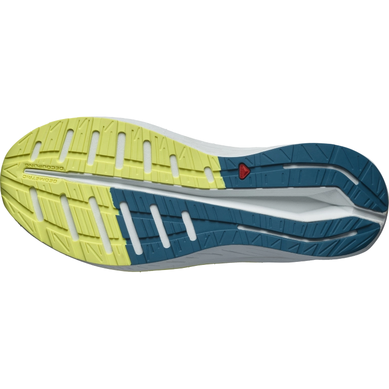 Salomon Aero Blaze Wide - férfi (Blue Ashes/Sunny Lime/Dark Sapp)