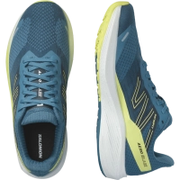 Salomon Aero Blaze Wide - férfi (Blue Ashes/Sunny Lime/Dark Sapp) thumbnail