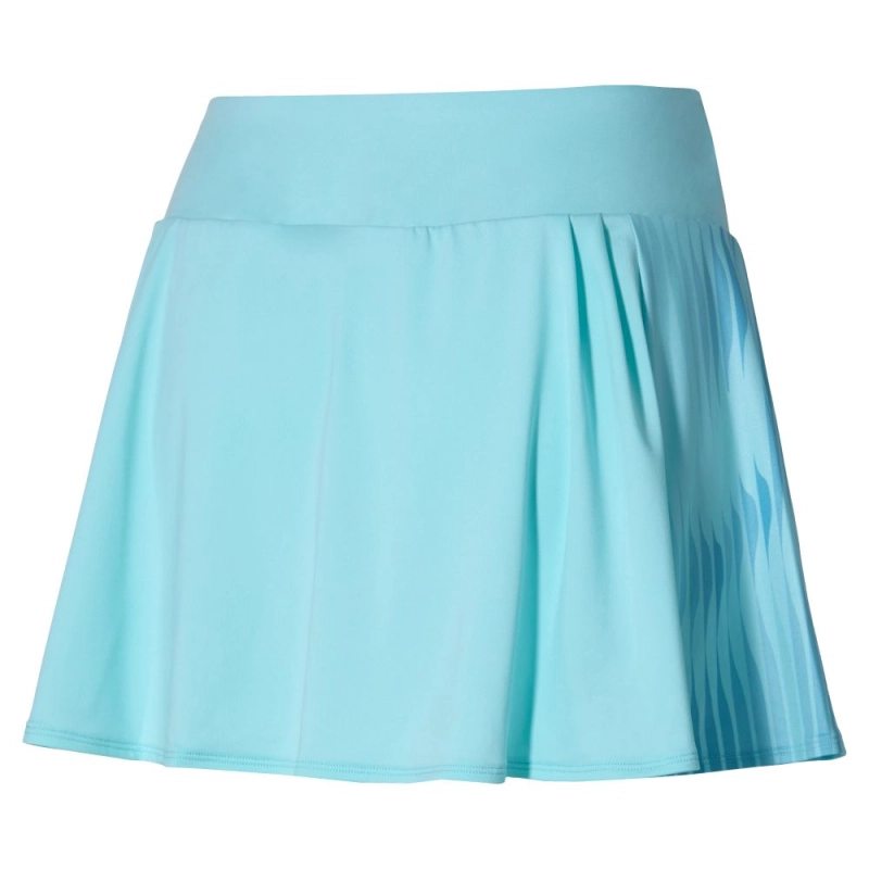 Mizuno Printed Flying Skirt - Tanager Turquoise - női (27)