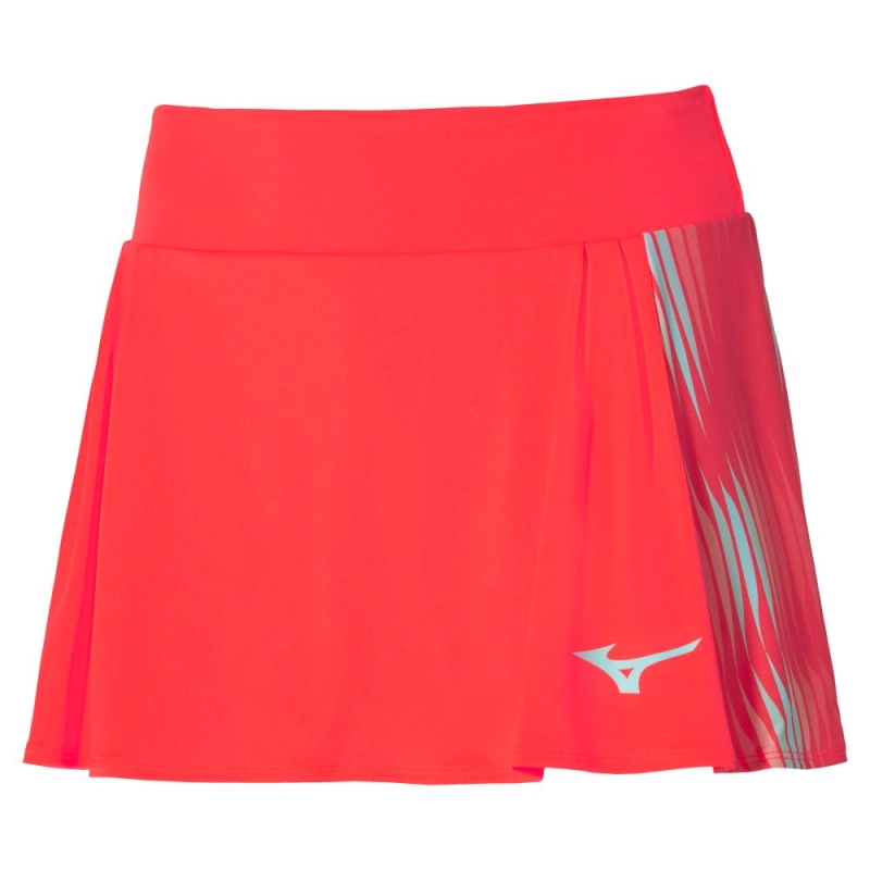 Mizuno Printed Flying Skirt - Fierry Coral - női (53)