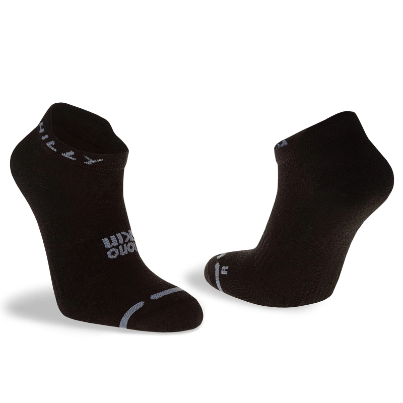Hilly Active Socklet Zero - (Black/Grey)