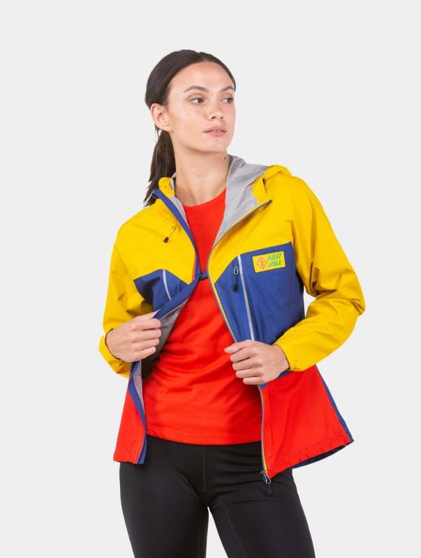 Ronhill Woman'sTech Fortify Jacket - Dark Cobalt/Solar - női (983)