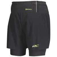 Scott SCO Hybrid Shorts M's RC Run - Black/Yellow - férfi thumbnail