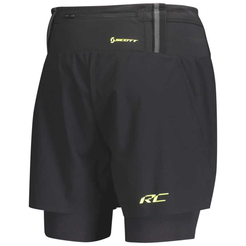 Scott SCO Hybrid Shorts M's RC Run - Black/Yellow - férfi