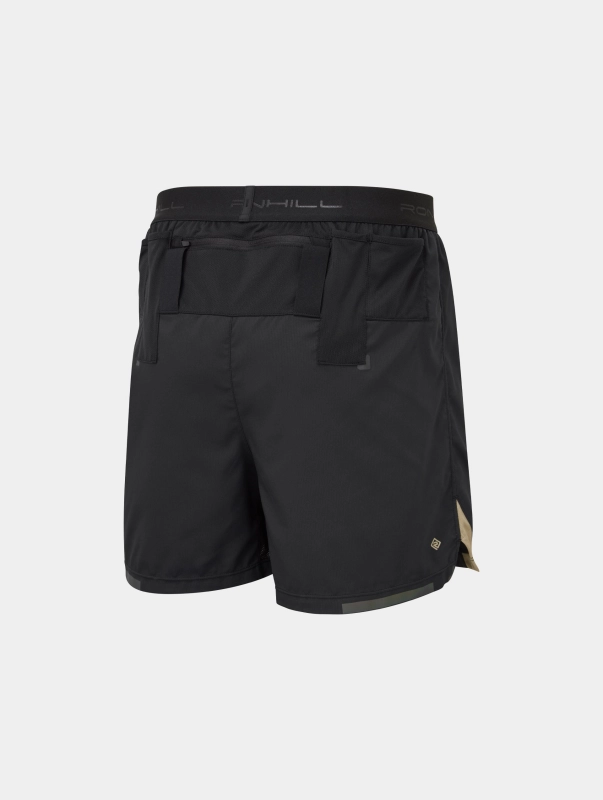 Ronhill Tech Ultra 5 Short - férfi (Black/Latte)