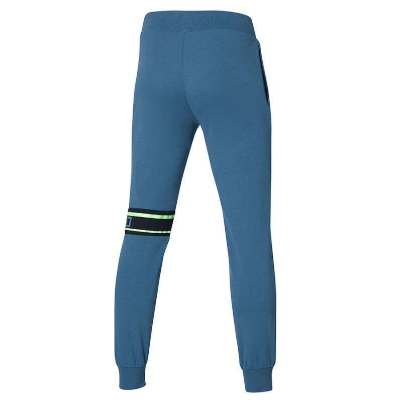 Mizuno Athletics Sweat Pant - China Blue - férfi (21)