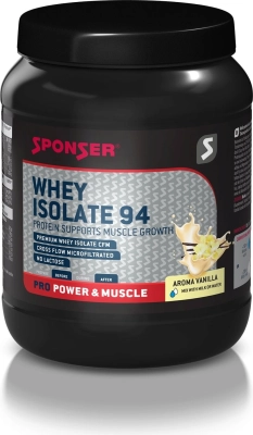 Sponser Whey Isolate 94 fehérjepor (Vanilla) kép