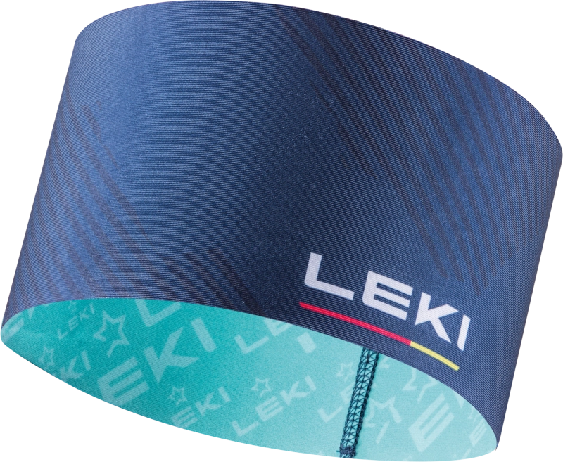 LEKI XC Headband Blue/Mint (Blue/Mint)