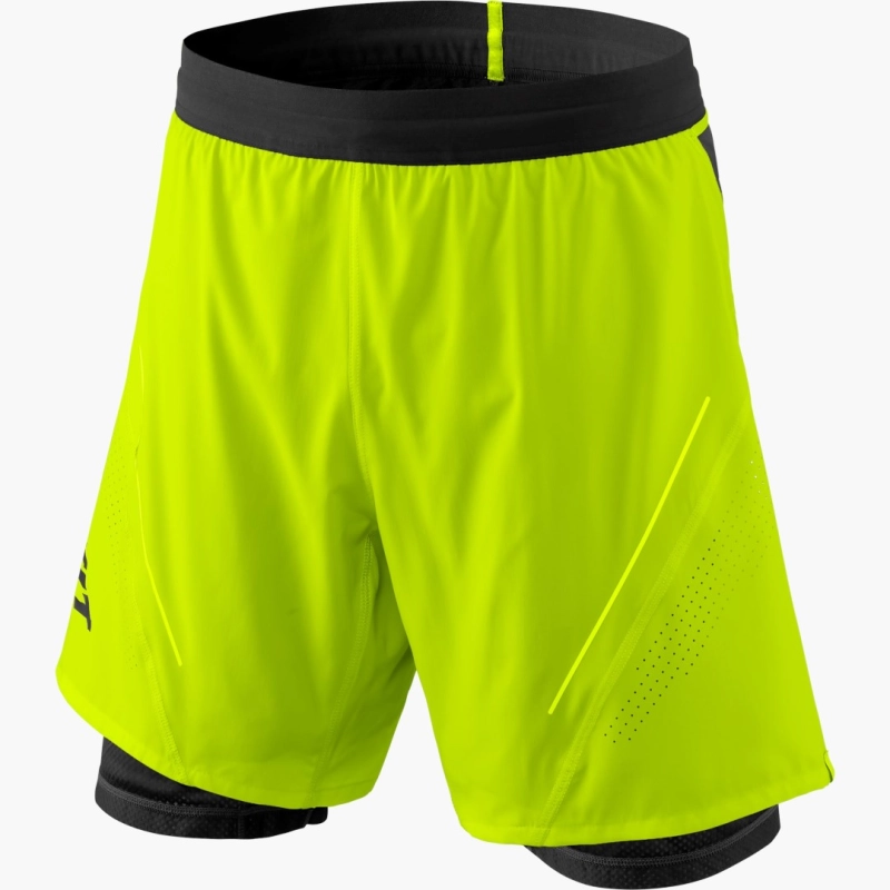 Dynafit Alpine Pro M 2/1 Shorts - Neon Yellow - férfi (2471)