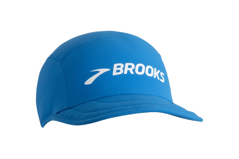 Brooks Lightweight Packable Hat - Brooks Blue/Brooks - (Brooks Blue/Brooks)