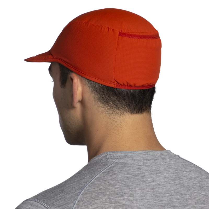 Brooks Lightweight Packable Hat - Red Clay - (Red Clay)