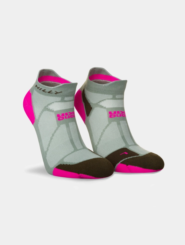 Hilly Marathon Fresh Ankle Min (Sage/FIPink)