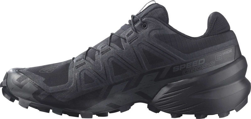 Salomon Speedcross 6 Wide - férfi (Black/Black/Phantom)