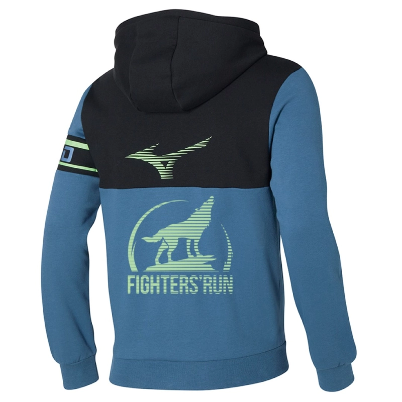 Fighters Run kollekció Athletics Sweat Jacket - China Blue - férfi (21)