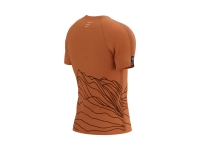 CompresSport Training SS Tshirt M - Rust/Black - férfi thumbnail