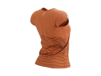 CompresSport Training SS Tsirt W - Rust/Black - női thumbnail