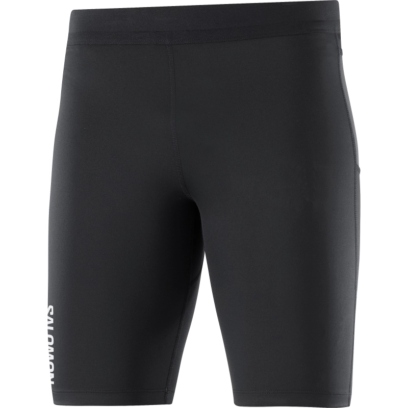 Salomon Cross Short Tight  M - Deep Black - férfi