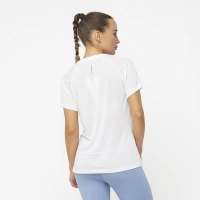 Salomon Cross Run SS Tee W - White - női (White) thumbnail