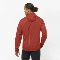 Salomon Bonatti Cross FZ Hoodie M - Red Dahlia/Car - férfi (Red Dahlia/Car) thumbnail