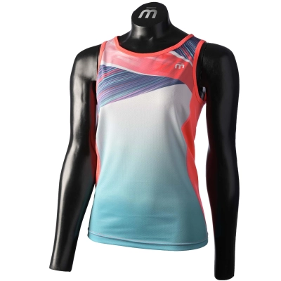 Mico Woman R/Neck Running Vest Extradry - Pop Star - női (770) kép