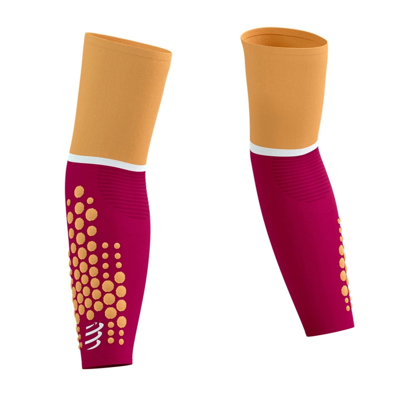 CompresSport ArmForce Ultralight - Persian Red/Blazing Orange (313)