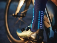 CompresSport Pro Racing Socks V4.0 Bike - Sodalite/Fluo Blue (533) thumbnail