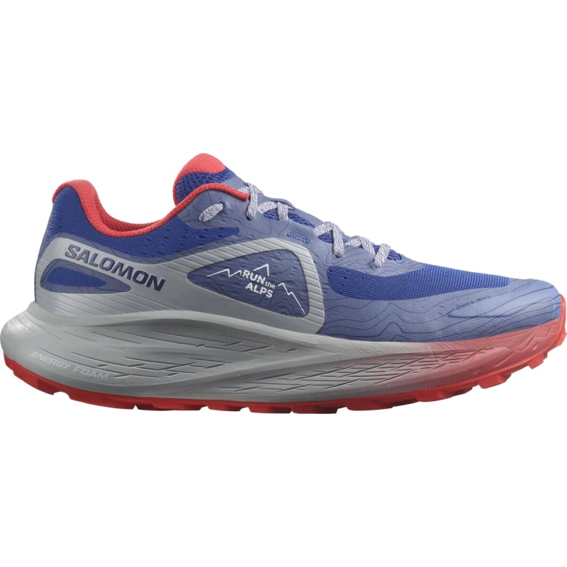 Salomon Glide Max TR Run The alps - női (SurfTheWeb/Querry/HighRiskRed)