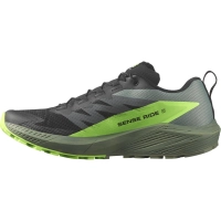 Salomon Sense Ride 5 - férfi (Black/Laurel Wreath/Green Gecko) thumbnail