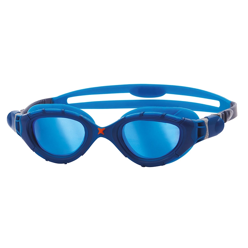 Zoggs Predator Flex Titanium (Blue Blue Mirror - Regular fit)