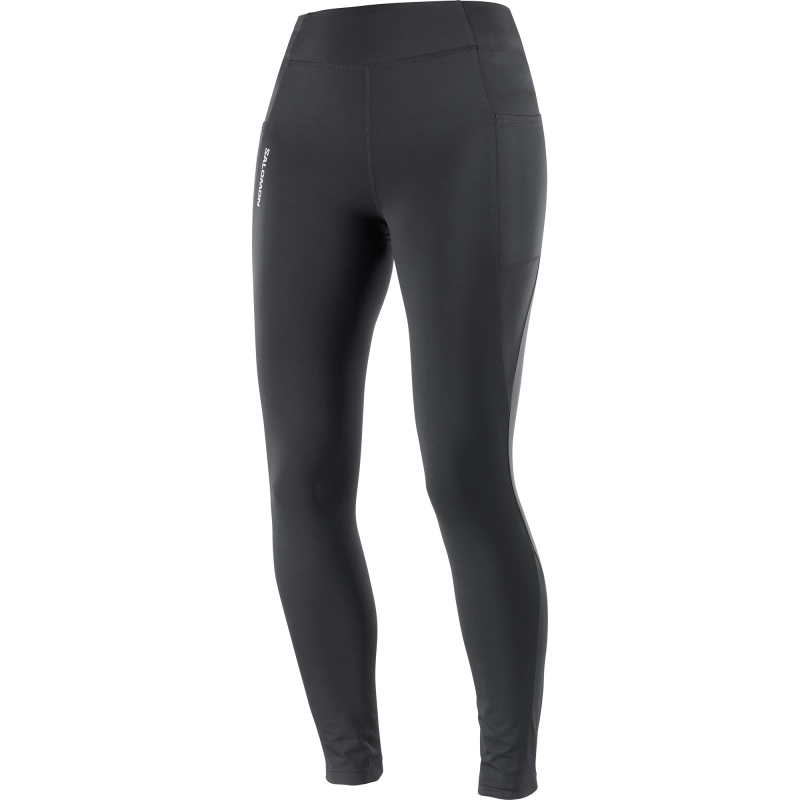 Salomon Cross Warm Tight W - Deep Black - női